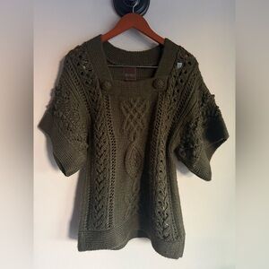 Even green  Knit Sweater